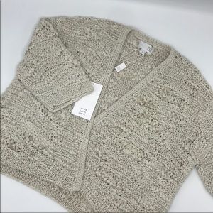 TSE Cardigan- Cream/white taupe color-NWT!